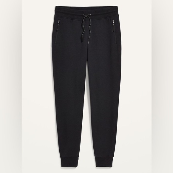 Men's Black dynamic fleece Jogger Sweat Pants - Picture 2 of 6